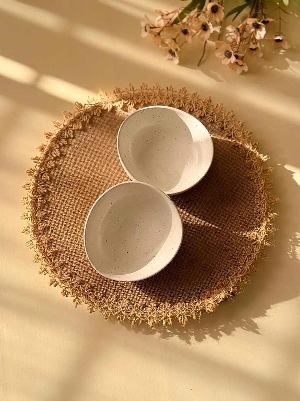 Ivory White Premium Dinner Set - 45 pcs