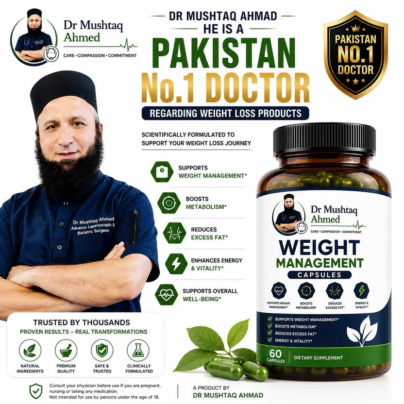 Weight Management Capsule By Doc Mushtaq Ahmed